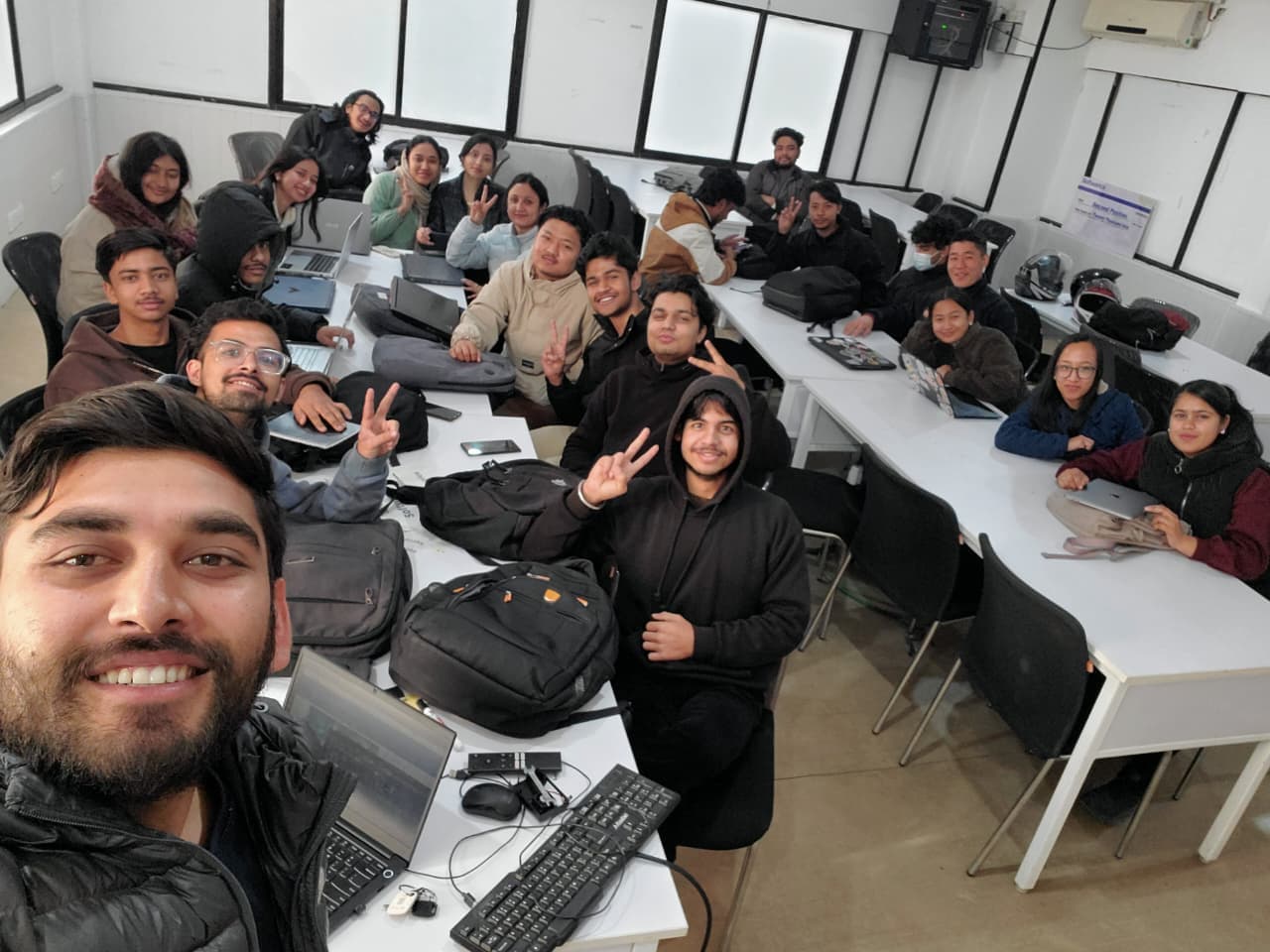 Community gathering moment